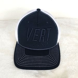 Vert Unlimited Black & White Trucker  Hat